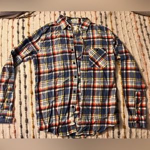Men’s American Eagle plaid button up shirt